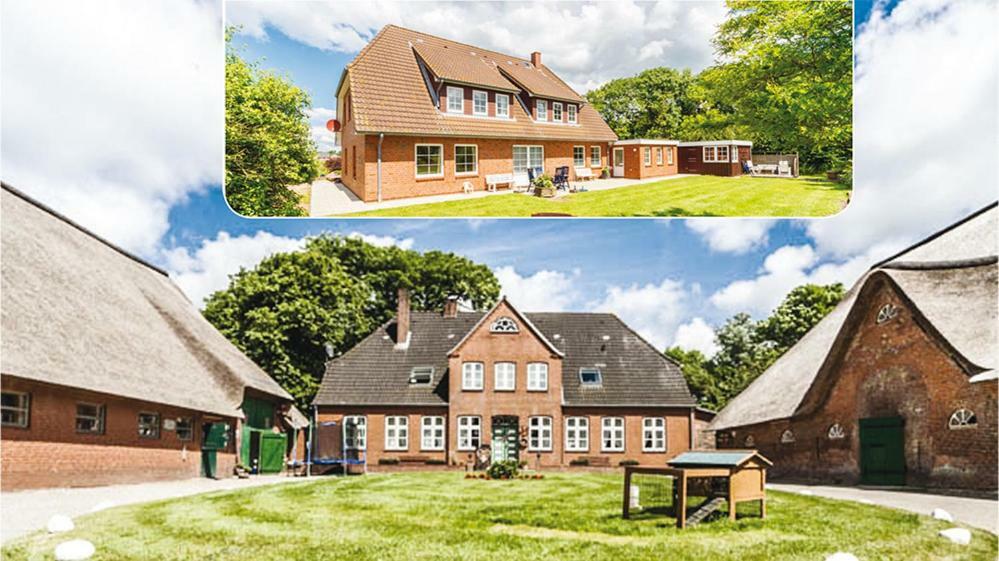 Hof Herzleuchten, Familie Groth Garding-Kirchspiel Dış mekan fotoğraf